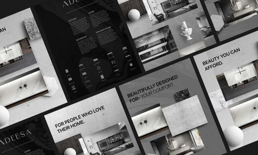 Adeesa Kitchen Branding by Voxo Design